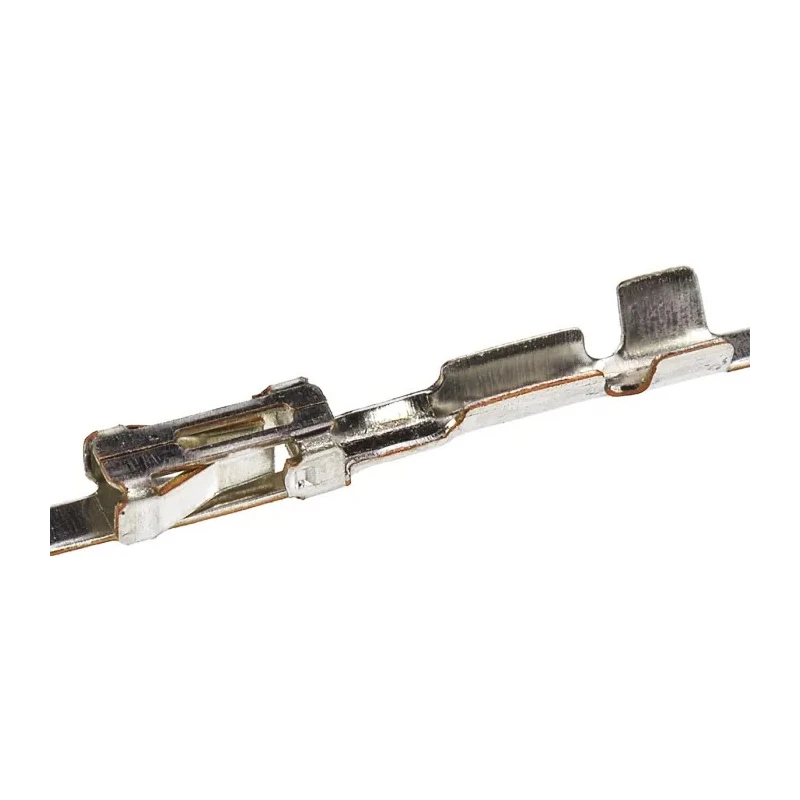 TE Connectivity AMPMODU MOD IV Series Female Crimp Terminal, Tin Plated, Phosphor Bronze Contacts, 32 AWG Min, 28 167021-3