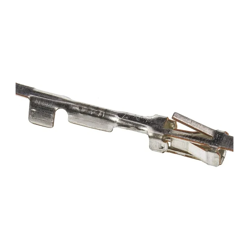 TE Connectivity AMPMODU MOD IV Series Female Crimp Terminal, Tin Plated, Phosphor Bronze Contacts, 32 AWG Min, 28 167021-3