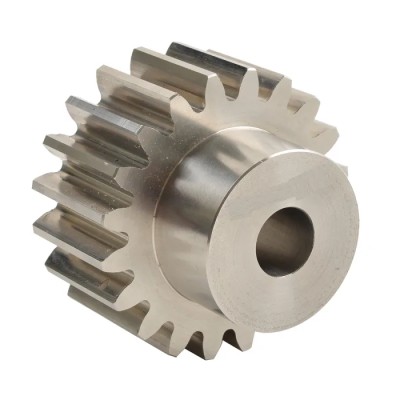 RS PRO Steel 22 Teeth Spur Gear, 1 Module, 8mm Bore, 22 mm Pitch Diameter, 18 mm Hub Diameter 182-7809