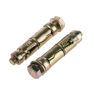 RS PRO Carbon Steel Shield Anchor Loose Bolt M8 x 50 mm Zinc Plated 14 mm Drill Diameter 908-6902