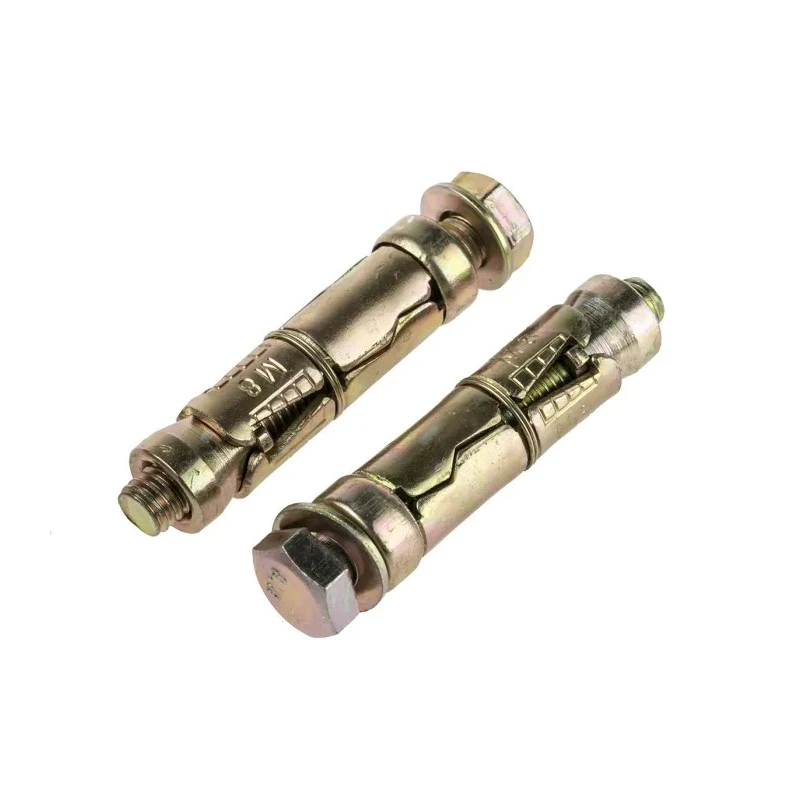 RS PRO Carbon Steel Shield Anchor Loose Bolt M8 x 50 mm Zinc Plated 14 mm Drill Diameter 908-6902