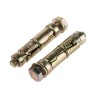 RS PRO Carbon Steel Shield Anchor Loose Bolt M8 x 50 mm Zinc Plated 14 mm Drill Diameter 908-6902