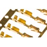 TE Connectivity AMPMODU MOD IV Series Female Crimp Terminal 24 AWG Min, 20 AWG Max, 5A Current, Gold Plated 167301-4