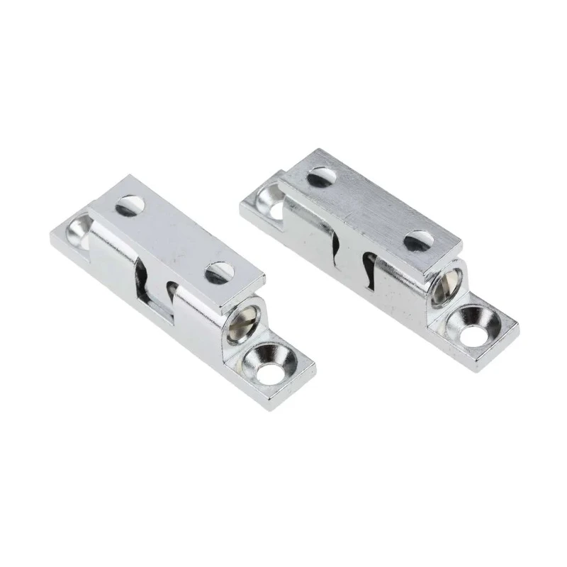 Pinet Chrome Die Cast Zinc Double Ball Catch 50.0mm Length 10.0mm Width 16A4212