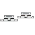 Pinet Chrome Die Cast Zinc Double Ball Catch 50.0mm Length 10.0mm Width 16A4212