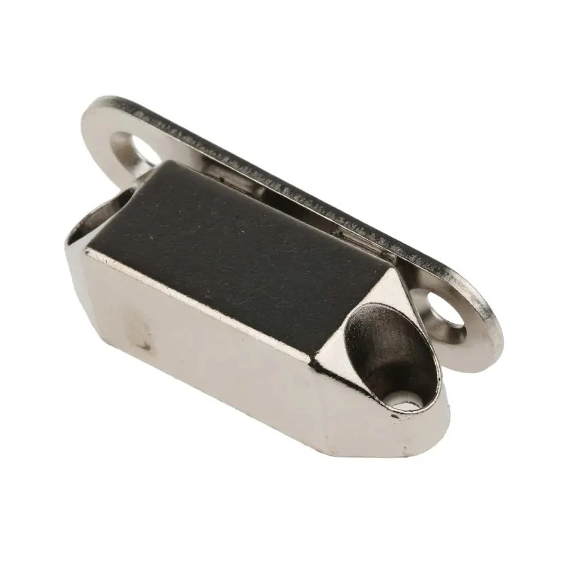 Pinet Nickel Plated Die Cast Zinc Magnetic Catch 49.4mm Length 16.4mm Width Model 16A3494