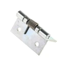 Pinet Zinc Plated Steel Spring Hinge with Spring Loaded Pin, 50 mm x 50 mm x 2 mm 71A3519