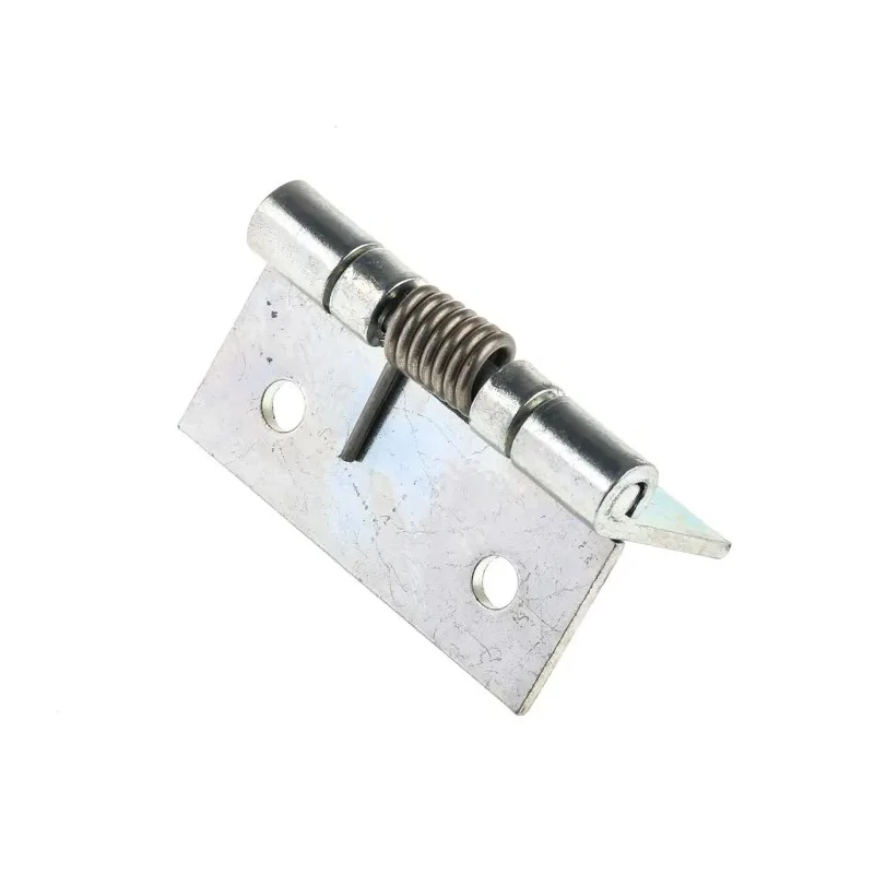 Pinet Zinc Plated Steel Spring Hinge with Spring Loaded Pin, 50 mm x 50 mm x 2 mm 71A3519