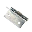 Pinet Zinc Plated Steel Spring Hinge with Spring Loaded Pin, 50 mm x 50 mm x 2 mm 71A3519