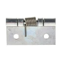 Pinet Zinc Plated Steel Spring Hinge with Spring Loaded Pin, 50 mm x 50 mm x 2 mm 71A3519