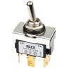 TE Connectivity Toggle Switch Panel Mount On-On DPDT Tab Terminal 30 V dc AWTN1504