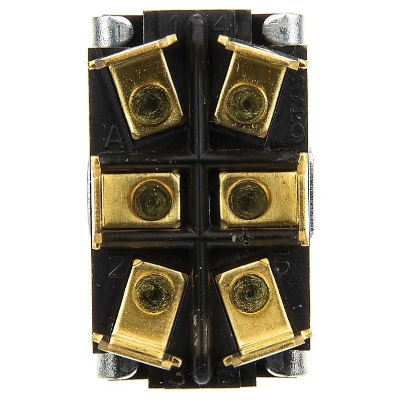 TE Connectivity Toggle Switch Panel Mount On-On DPDT Tab Terminal 30 V dc AWTN1504
