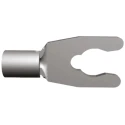 TE Connectivity Uninsulated Fork Terminal 22 AWG to 16 AWG, 6.35 mm Width, M3.5 Stud Size 53120-1