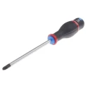Facom Pozidriv Screwdriver PZ3 Tip 150 mm Blade, 275 mm Overall ATD3X150