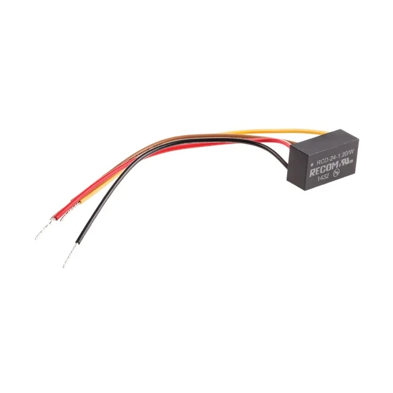 Recom  IP67 Rated 1 Output LED Driver, 3-31 V DC, 37.2 W, 1.2A PWM 