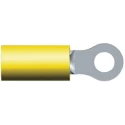 TE Connectivity PIDG Insulated Ring Terminal M4 Stud Size 12 AWG to 10 AWG Wire Size Yellow 35787