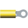 TE Connectivity PIDG Insulated Ring Terminal M4 Stud Size 12 AWG to 10 AWG Wire Size Yellow 35787