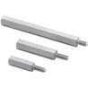 Wurth Elektronik Brass Hex Body M5 Standoff 20 mm Length 8 mm Stud Nickel Plated 971200584