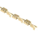 TE Connectivity FASTON .250 Yellow Uninsulated Female Spade Connector Crimp 6.35 x 0.81 mm Tab Size 17 AWG to 13 2-160256-1