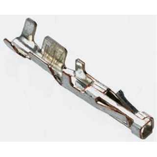 TE Connectivity Mini-Universal MATE-N-LOK Series Female Crimp Terminal 3A Current Tin Plated Brass 770986-1