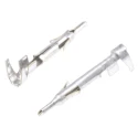 TE Connectivity Mini-Universal MATE-N-LOK Series Male Crimp Terminal 3A Current 22-18 AWG 770987-1