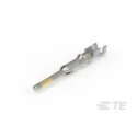 TE Connectivity Type III Series Male Crimp Terminal 18 AWG Min Wire, 16 AWG Max Wire, Gold Plated Copper Alloy 164164-2