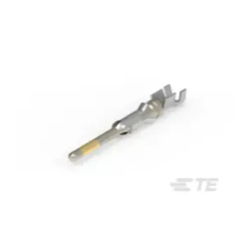 TE Connectivity Type III Series Male Crimp Terminal 18 AWG Min Wire, 16 AWG Max Wire, Gold Plated Copper Alloy 164164-2