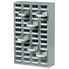 RS PRO Steel Cabinet 48 Steel Drawer Storage Cabinet 937 mm x 586 mm x 222 mm Grey 669-3790