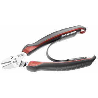 Facom Flush Cable Cutter 190mm Overall Length Alloy Steel Jaw Bi-Material Grip 192A.18CPE