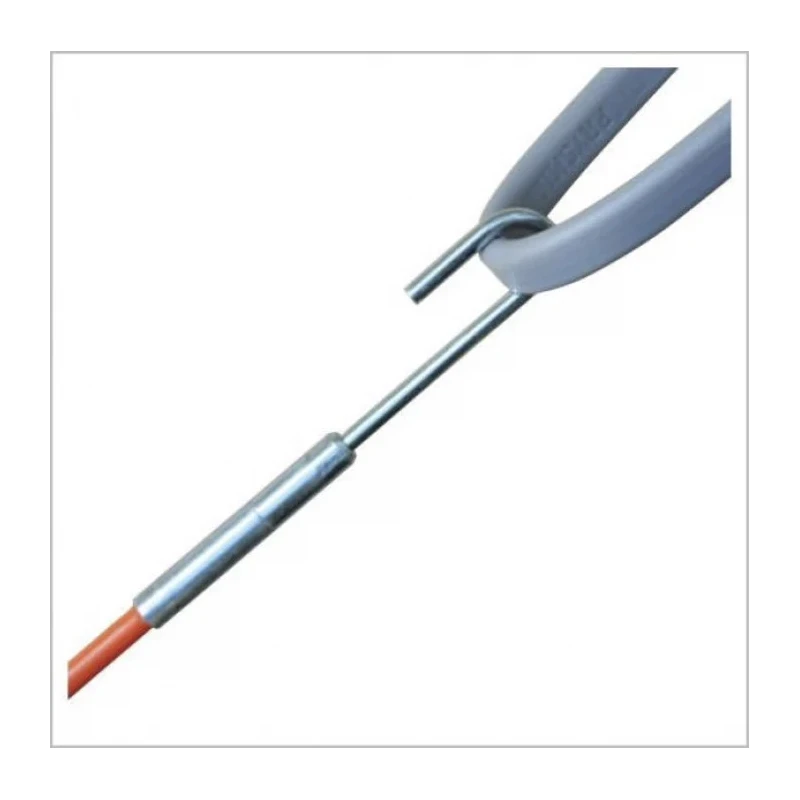CK Cable Rod Kit 10 Fibreglass Composite Rods, 1 Adapter 5 mm, 1 Cable Hook, 1 Coiled Steel Flexi Lead 190 mm T5410