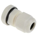 RS PRO White Polyamide 66 Cable Gland M12 Thread 3 mm Min, 6.5 mm Max, IP68 669-4642