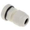 RS PRO White Polyamide 66 Cable Gland M12 Thread 3 mm Min, 6.5 mm Max, IP68 669-4642