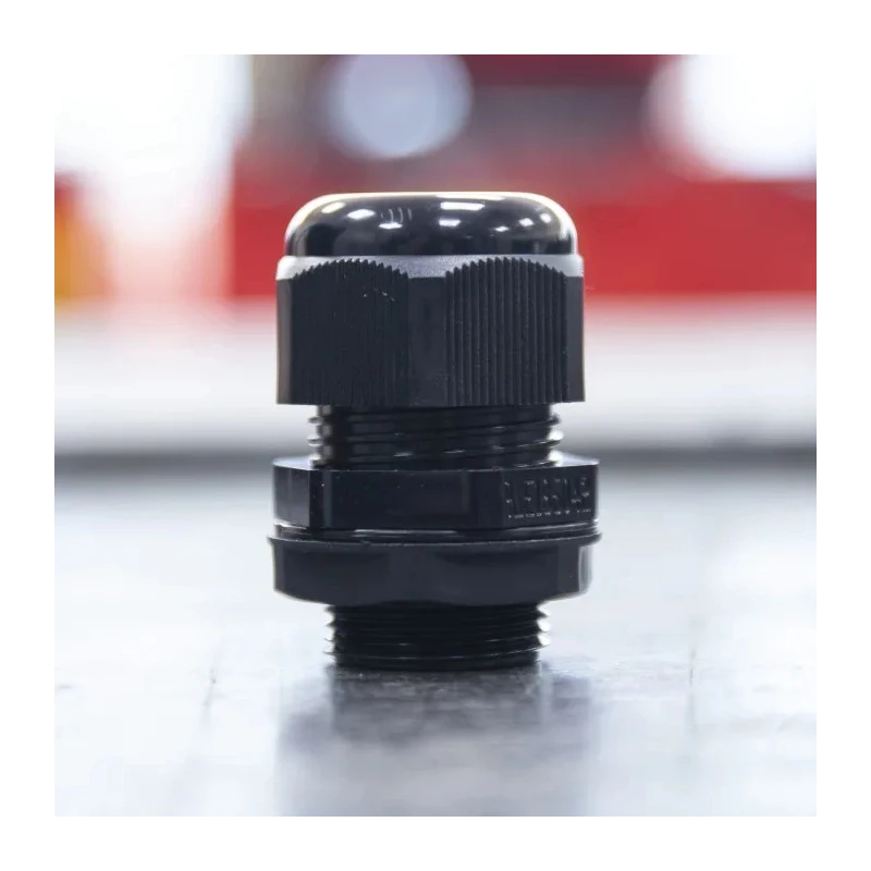 RS PRO Black Polyamide 66 Cable Gland, M25 Thread, 13 mm Minimum Cable Diameter, 18 mm Maximum Cable Diameter, IP68 669-4676