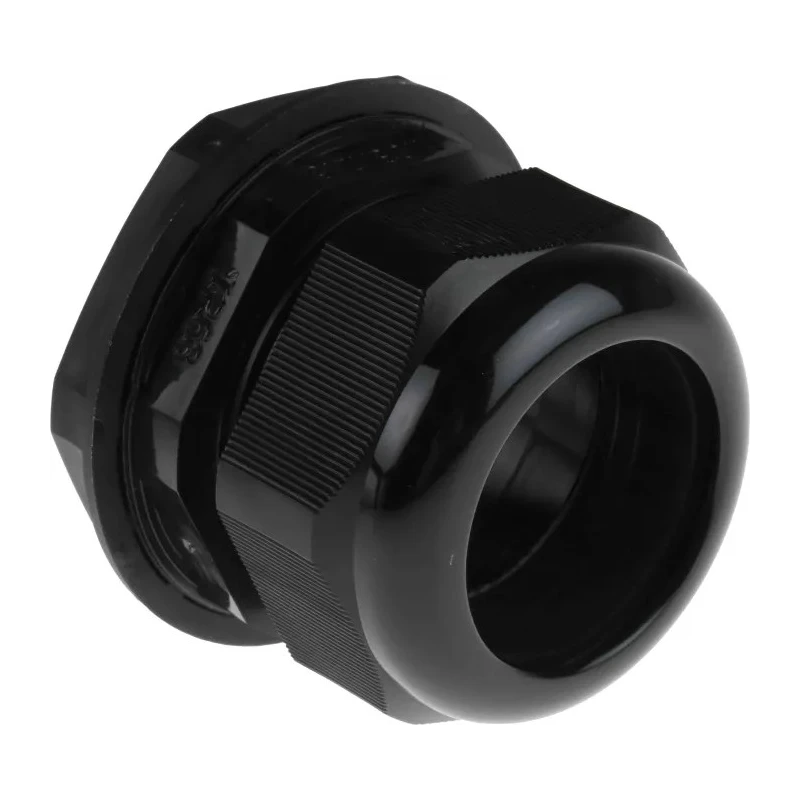 RS PRO Black Polyamide 66 Cable Gland M63 Thread, 34 mm min., 44 mm max., IP68 669-4686