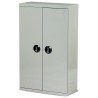 RS PRO Steel Drawer Unit 48 with ABS Transparent Drawers, 970 mm x 586 mm x 270 mm, Grey 669-3807