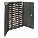RS PRO Steel Drawer Unit 48 with ABS Transparent Drawers, 970 mm x 586 mm x 270 mm, Grey 669-3807
