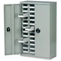 RS PRO Steel Drawer Unit 48 with ABS Transparent Drawers, 970 mm x 586 mm x 270 mm, Grey 669-3807