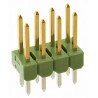 TE Connectivity AMPMODU MOD II Series Straight Through Hole Pin Header 8 Contacts 2.54 mm Pitch 2 Row Unshrouded 826632-4