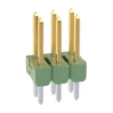 TE Connectivity AMPMODU MOD II Series Straight Through Hole Pin Header, 6 Contacts, 2.54 mm Pitch, 2 Row, Unshrouded 826632-3