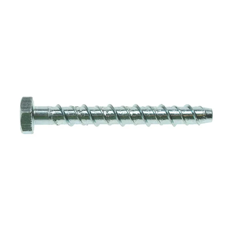 RS PRO Zinc Plated Steel Hexagon Head Anchor Bolt 16 x 150 mm Thread Size 18 mm Drill Diameter 150 mm Length 177-6918