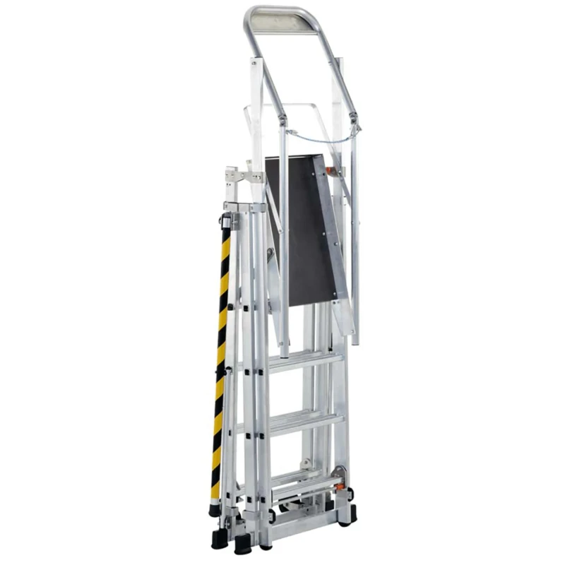 Zarges Aluminium Work Platform 1.3m, 1.6m, 1.8m, 2.1m, 2.4m Platform Height, 38.5kg Weight, 150kg Load Capacity 41327