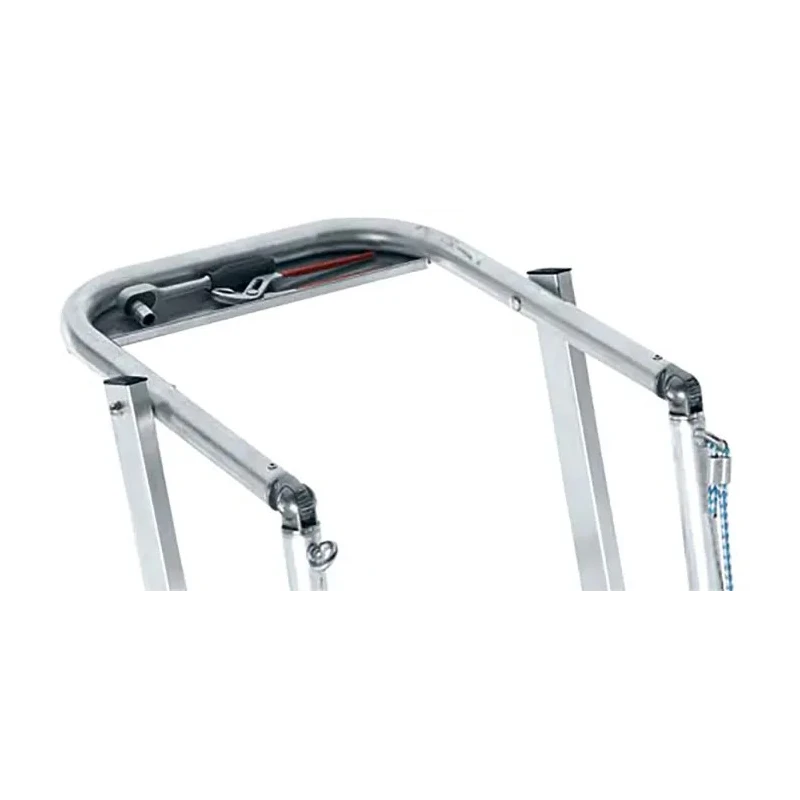 Zarges Aluminium Work Platform 1.3m, 1.6m, 1.8m, 2.1m, 2.4m Platform Height, 38.5kg Weight, 150kg Load Capacity 41327