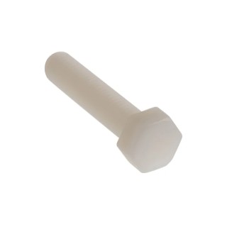 RS PRO Plain Nylon Hex Bolt M8 x 40 mm Corrosion Resistant Non-Magnetic DIN 933 232-6999