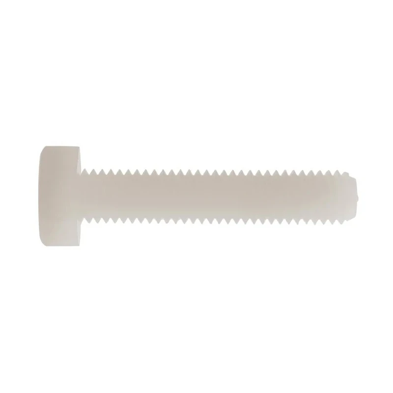 RS PRO Plain Nylon Hex Bolt M8 x 40 mm Corrosion Resistant Non-Magnetic DIN 933 232-6999