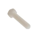 RS PRO Plain Nylon Hex Bolt M8 x 40 mm Corrosion Resistant Non-Magnetic DIN 933 232-6999