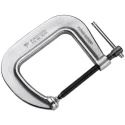 Facom Deep-Throat G Clamp 133 mm Jaw Opening x 133 mm Jaw Depth 0-150 mm Capacity Burnished Galvanised Finish 271A.150L