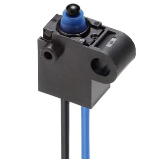 Omron Subminiature Micro Switch Pin Plunger Wire Terminal 1mA 13.5V DC SPST-NO IP67 D2GW-A12D