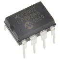 Microchip 2-Channel 10-Bit Successive Approximation Register ADC 200ksps 8-Pin PDIP MCP3002-I/P