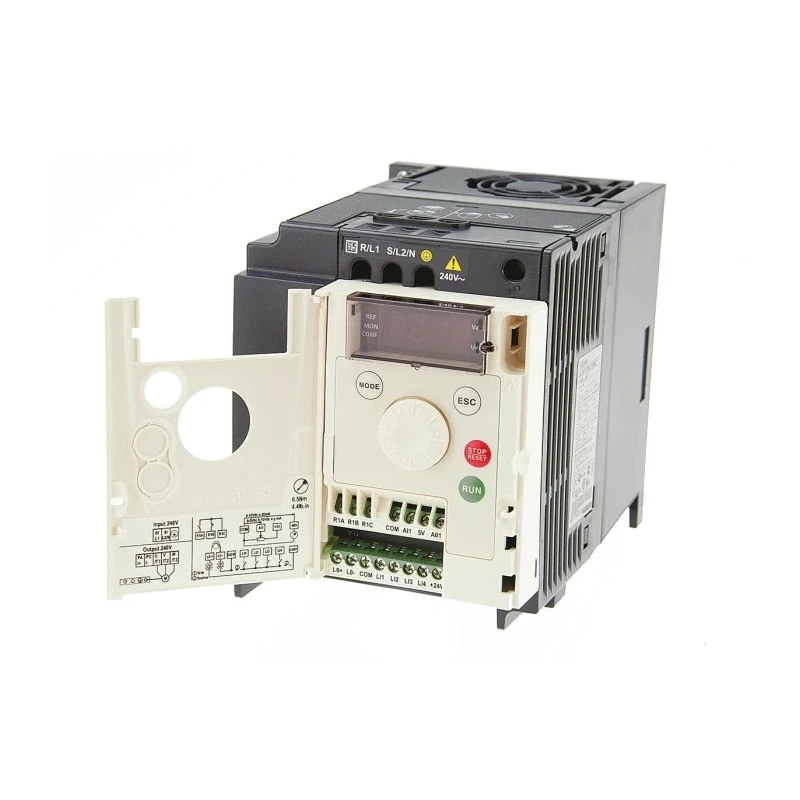 Schneider Electric Variable Speed Drive 230V AC 1 Phase 1.5 kW Power Cabinet Mount ATV12HU15M2