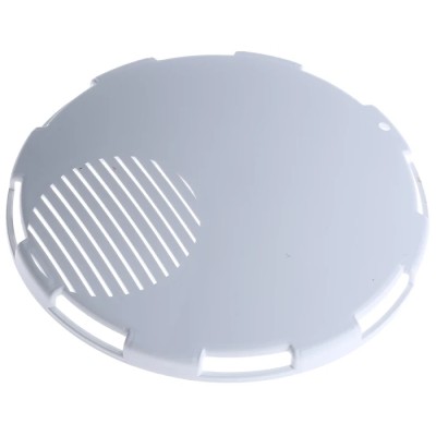 Cranford Controls White Red Cover Plate for Use with VSO Sounder Beacons VSO-CP-W